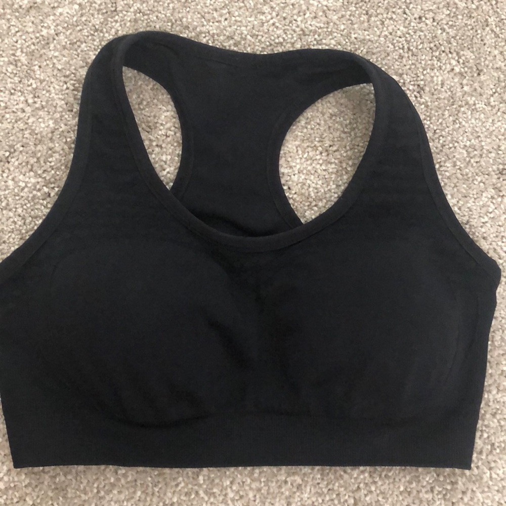 Zella medium black sports bra